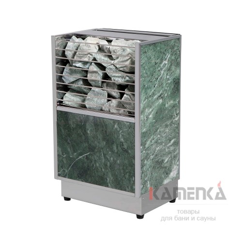 Электрокаменка Политех Kristina Classic Stone Soft Steam Малахит 6 кВт 220 V