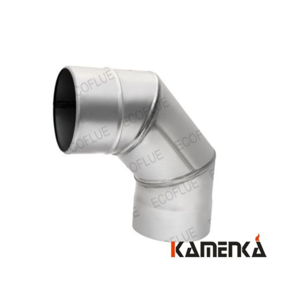 Отвод EcoFlue нерж 0,5мм диаметр 115 угол 90
