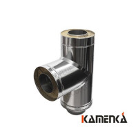 Тройник сэндвич EcoFlue 0,5мм нерж диаметр 200х115